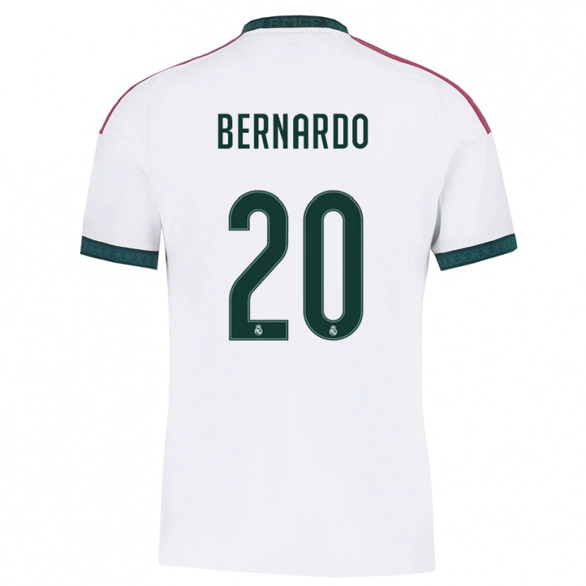 Danxen Kinder Bernardo Silva #20 Dunkelgrün Weiß Rot Heimtrikot Trikot 2026/27 T-Shirt Österreich