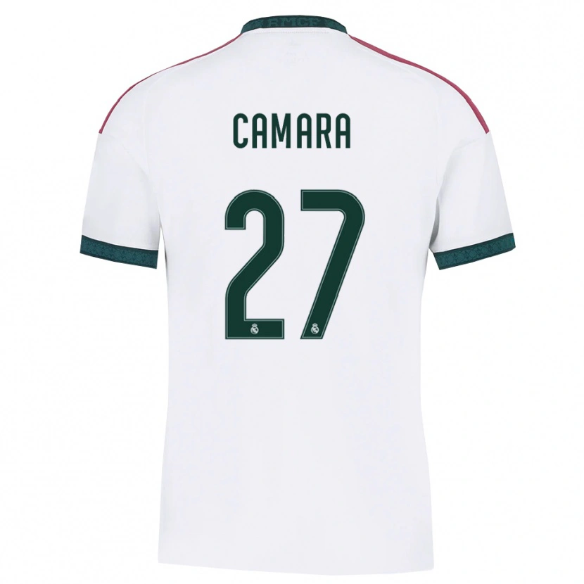 Danxen Kinder Kalifa Camara #27 Dunkelgrün Weiß Rot Heimtrikot Trikot 2026/27 T-Shirt Österreich