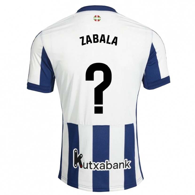 Danxen Kinder Iraitz Zabala #0 Marineweiß Goldrute Heimtrikot Trikot 2026/27 T-Shirt Österreich