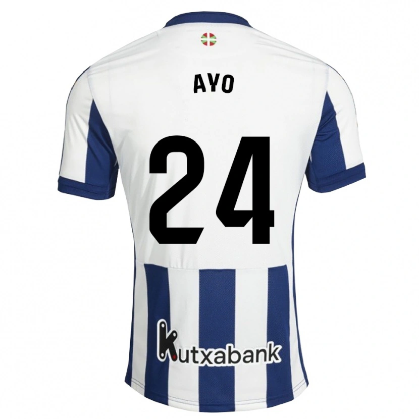 Danxen Kinder Unax Ayo #24 Marineweiß Goldrute Heimtrikot Trikot 2026/27 T-Shirt Österreich