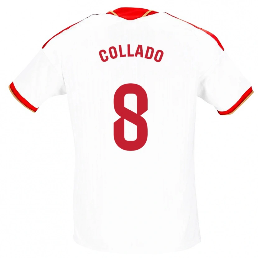 Danxen Kinder Alberto Collado #8 Weiß Rot Heimtrikot Trikot 2026/27 T-Shirt Österreich