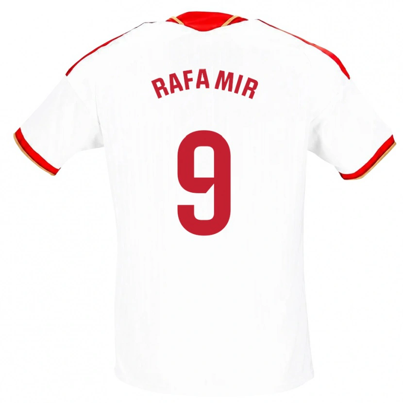 Danxen Kinder Rafa Mir #9 Weiß Rot Heimtrikot Trikot 2026/27 T-Shirt Österreich