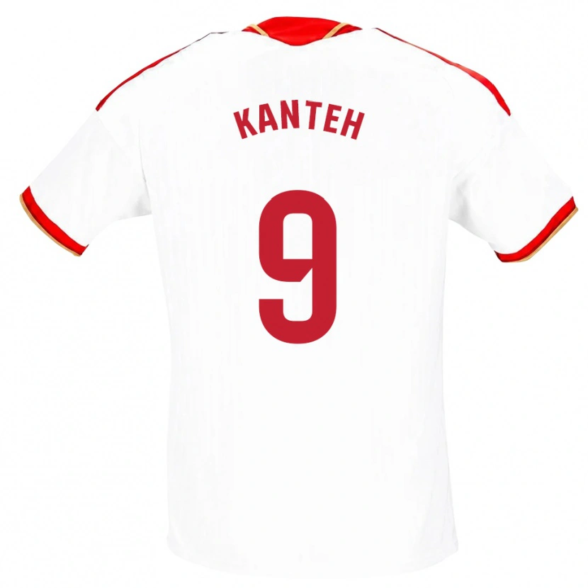 Danxen Kinder Fatoumata Kanteh I Cham #9 Weiß Rot Heimtrikot Trikot 2026/27 T-Shirt Österreich
