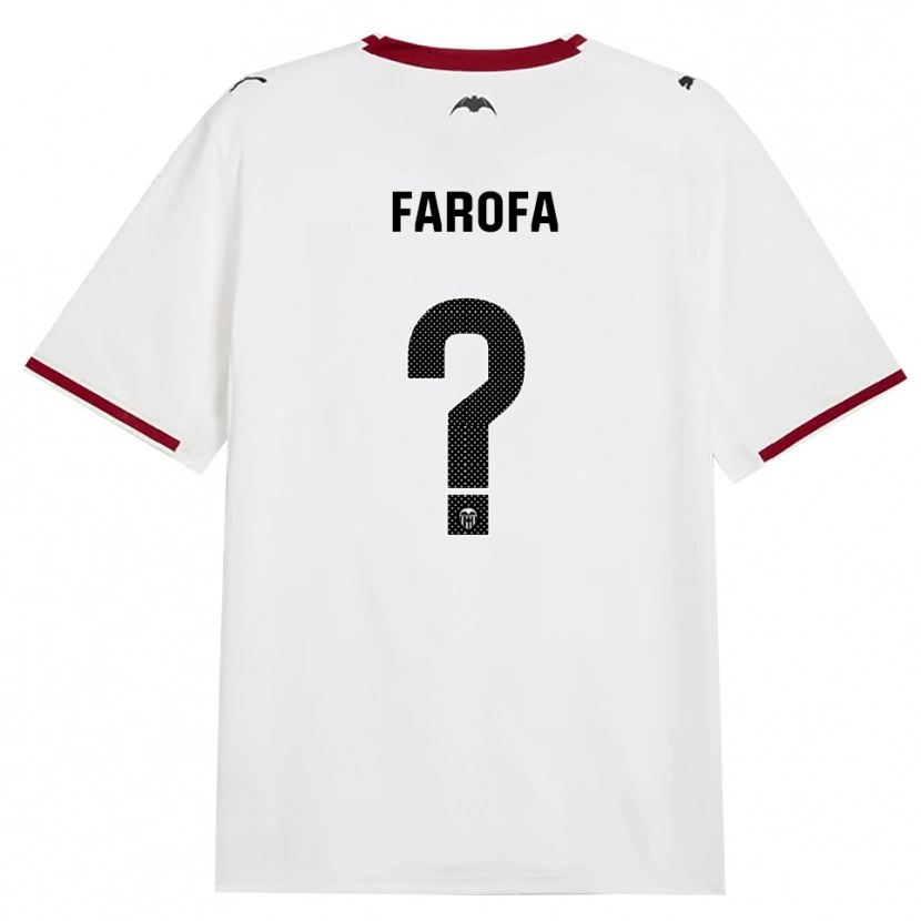 Danxen Kinder Rodrigo Farofa #0 Schwarz Weiß Rot Gelb Heimtrikot Trikot 2026/27 T-Shirt Österreich