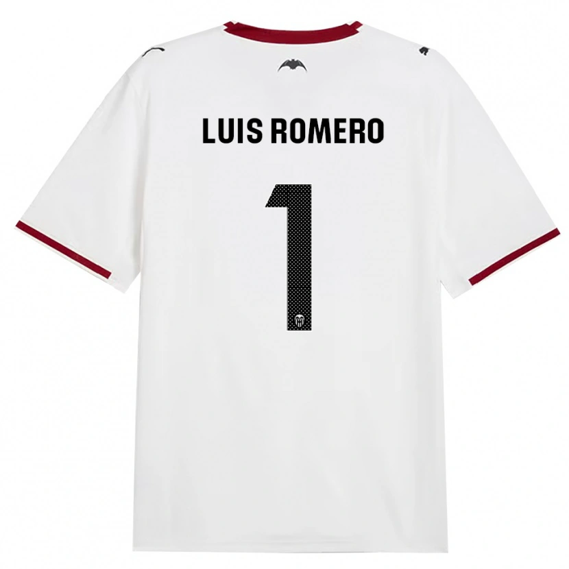 Danxen Kinder Luis Romero #1 Schwarz Weiß Rot Gelb Heimtrikot Trikot 2026/27 T-Shirt Österreich
