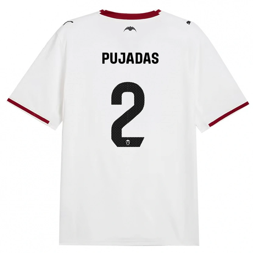 Danxen Kinder Berta Pujadas #2 Schwarz Weiß Rot Gelb Heimtrikot Trikot 2026/27 T-Shirt Österreich