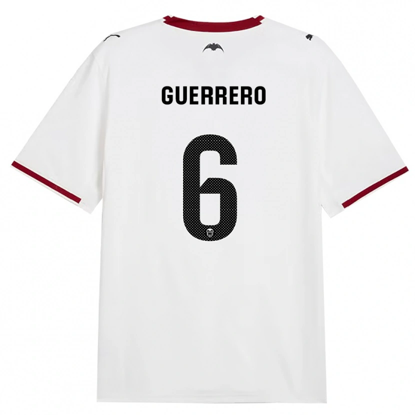 Danxen Kinder Paula Guerrero #6 Schwarz Weiß Rot Gelb Heimtrikot Trikot 2026/27 T-Shirt Österreich