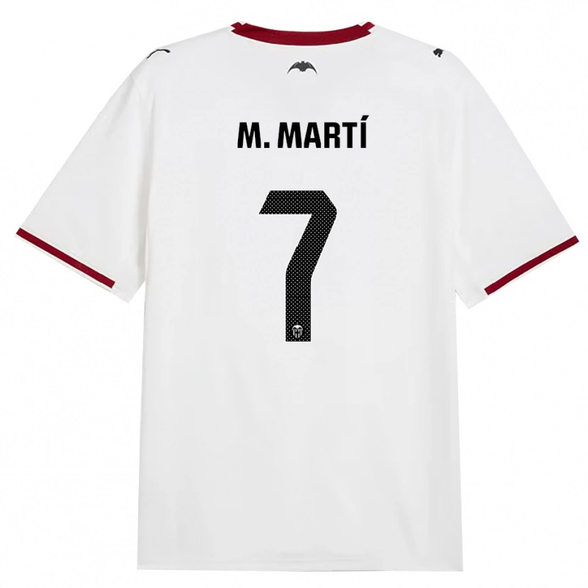 Danxen Kinder Marina Martí #7 Schwarz Weiß Rot Gelb Heimtrikot Trikot 2026/27 T-Shirt Österreich
