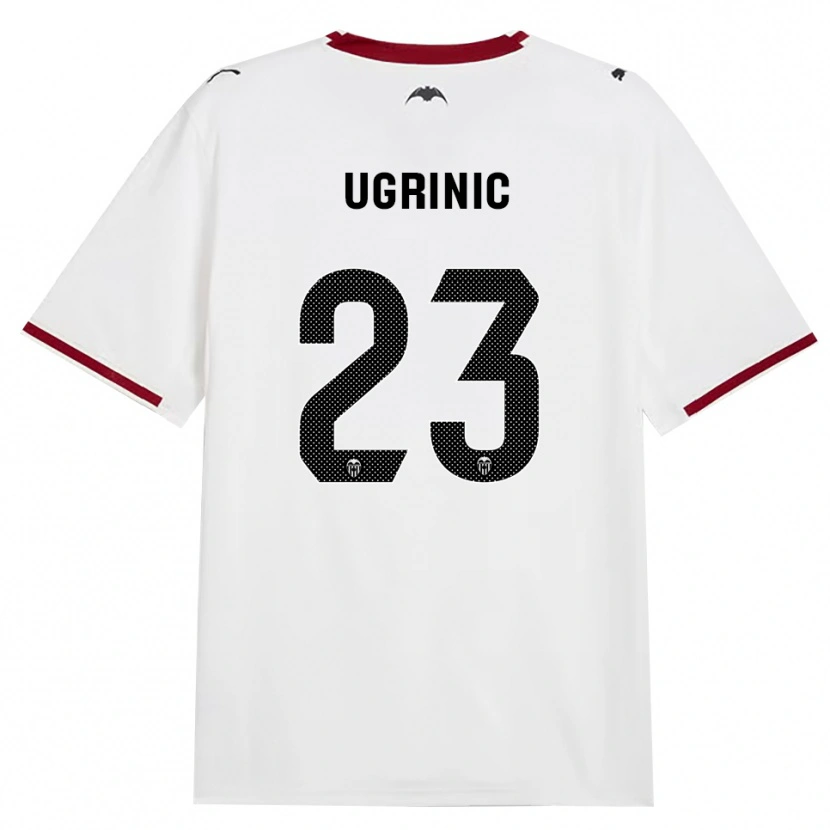 Danxen Kinder Filip Ugrinic #23 Schwarz Weiß Rot Gelb Heimtrikot Trikot 2026/27 T-Shirt Österreich