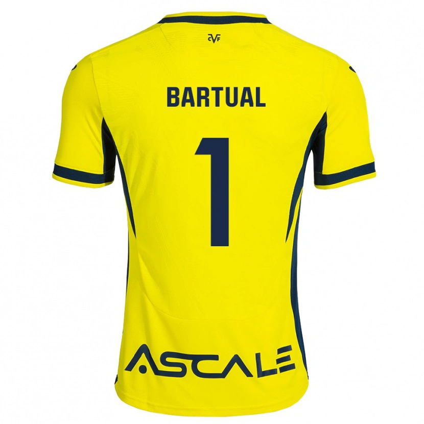 Danxen Kinder Kike Bartual #1 Gelb Schwarz Rot Heimtrikot Trikot 2026/27 T-Shirt Österreich