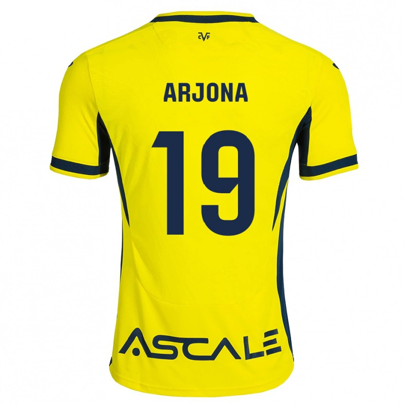 Danxen Kinder Julio Arjona #19 Gelb Schwarz Rot Heimtrikot Trikot 2026/27 T-Shirt Österreich