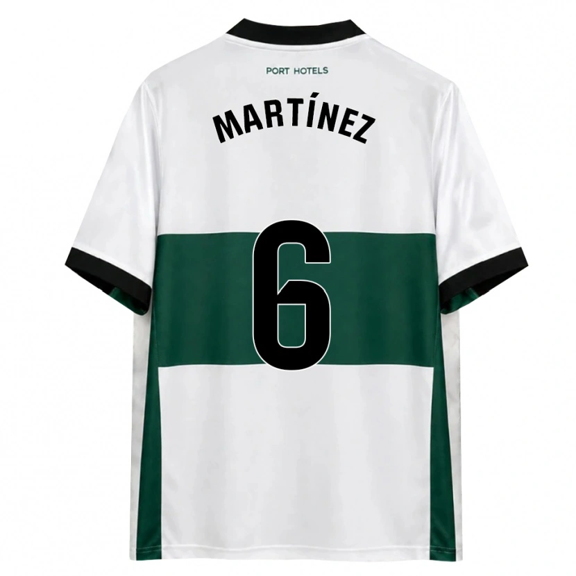 Danxen Kinder Antonio Martínez #6 Grün Weiß Rot Heimtrikot Trikot 2026/27 T-Shirt Österreich