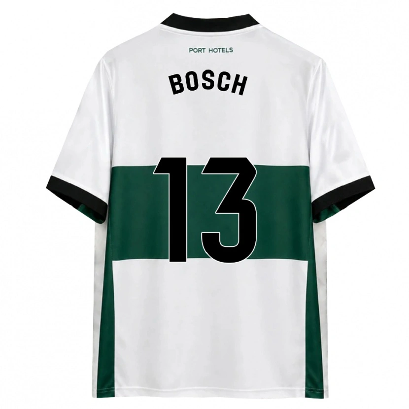 Danxen Kinder Owen Bosch #13 Grün Weiß Rot Heimtrikot Trikot 2026/27 T-Shirt Österreich