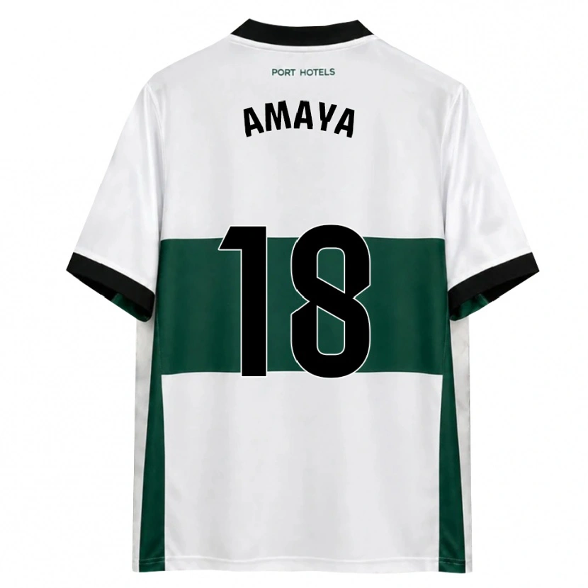 Danxen Kinder María Amaya #18 Grün Weiß Rot Heimtrikot Trikot 2026/27 T-Shirt Österreich