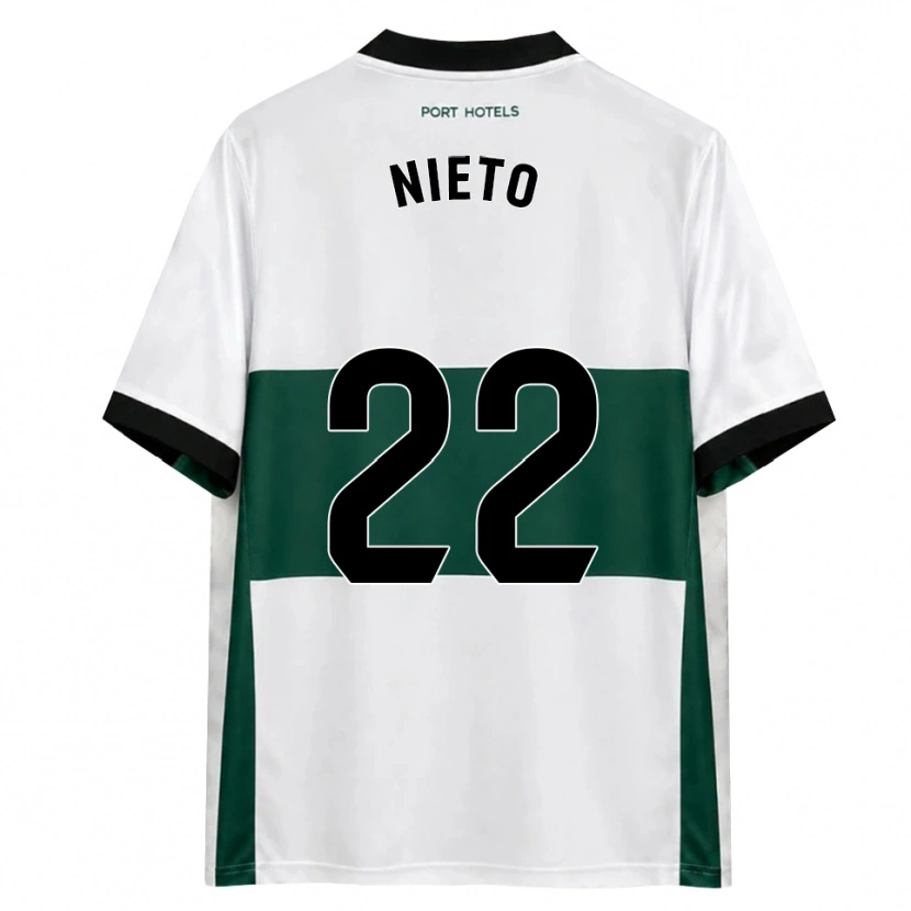 Danxen Kinder Dani Nieto #22 Grün Weiß Rot Heimtrikot Trikot 2026/27 T-Shirt Österreich