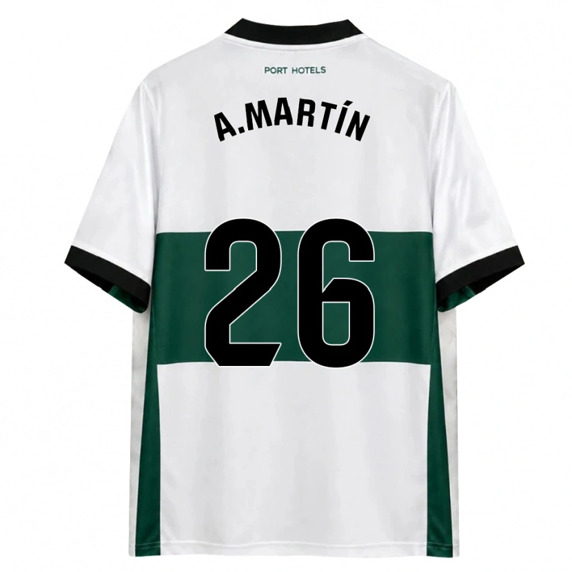 Danxen Kinder Alejandro Martín #26 Grün Weiß Rot Heimtrikot Trikot 2026/27 T-Shirt Österreich