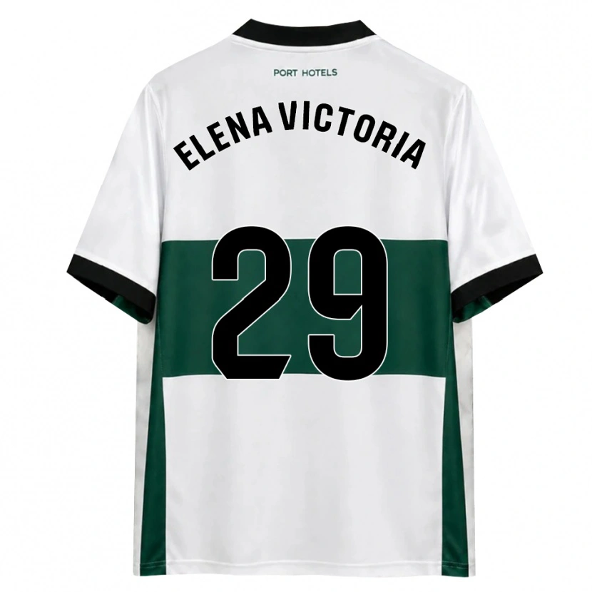 Danxen Kinder Elena Victoria Mas Berna #29 Grün Weiß Rot Heimtrikot Trikot 2026/27 T-Shirt Österreich