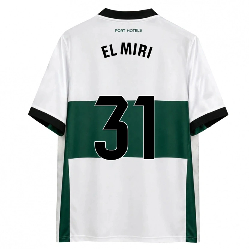 Danxen Kinder Walid El Miri #31 Grün Weiß Rot Heimtrikot Trikot 2026/27 T-Shirt Österreich