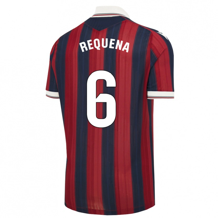 Danxen Kinder Dani Requena #6 Mitternachtsblau Rot Heimtrikot Trikot 2026/27 T-Shirt Österreich