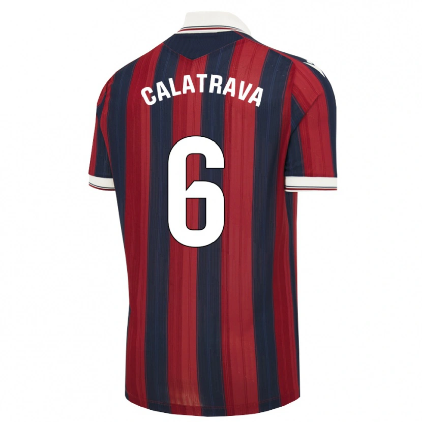 Danxen Kinder Alberto Calatrava #6 Mitternachtsblau Rot Heimtrikot Trikot 2026/27 T-Shirt Österreich