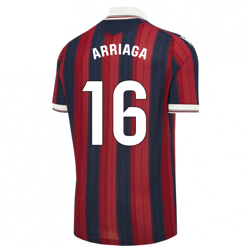 Danxen Kinder Kervin Arriaga #16 Mitternachtsblau Rot Heimtrikot Trikot 2026/27 T-Shirt Österreich