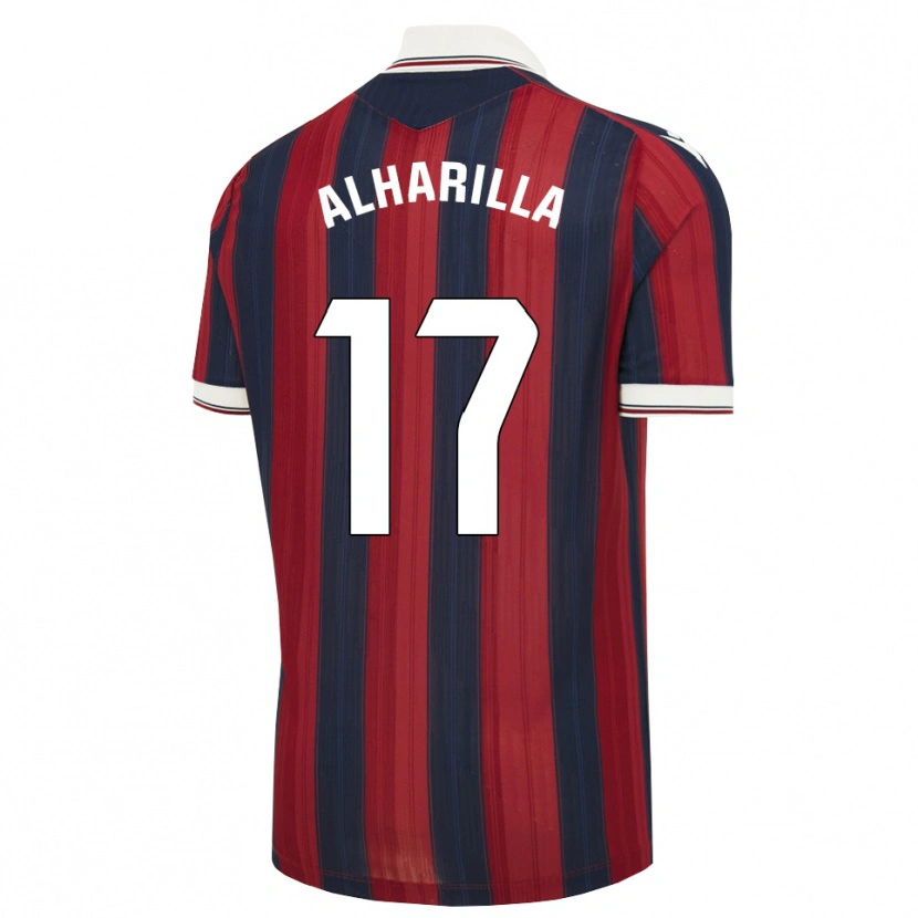 Danxen Kinder María Alharilla #17 Mitternachtsblau Rot Heimtrikot Trikot 2026/27 T-Shirt Österreich