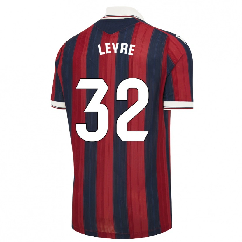 Danxen Kinder Leyre Secades #32 Mitternachtsblau Rot Heimtrikot Trikot 2026/27 T-Shirt Österreich