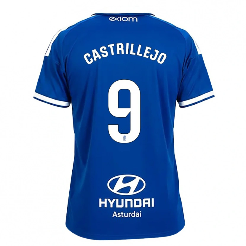 Danxen Kinder Guillermo Castrillejo #9 Mittelblau Weiß Heimtrikot Trikot 2026/27 T-Shirt Österreich