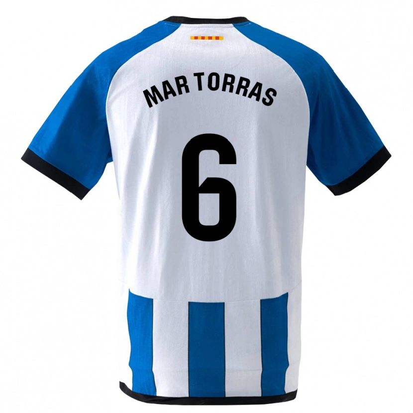 Danxen Kinder Mar Torrás De Fortuny #6 Königsblau Weiß Heimtrikot Trikot 2026/27 T-Shirt Österreich