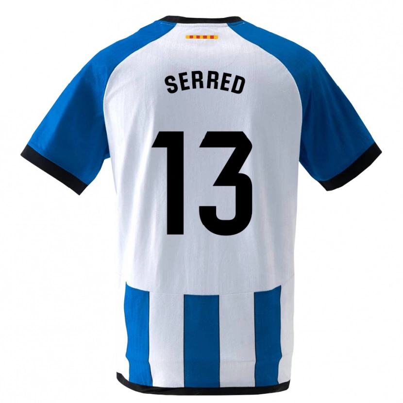 Danxen Kinder Llorenç Serred #13 Königsblau Weiß Heimtrikot Trikot 2026/27 T-Shirt Österreich