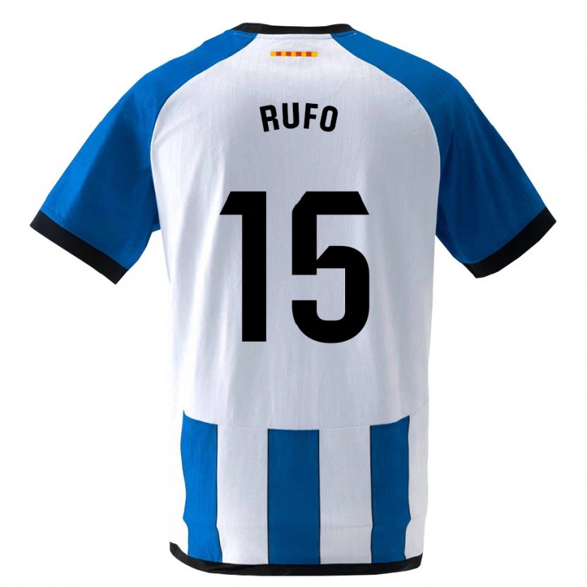 Danxen Kinder Xavi Rufo #15 Königsblau Weiß Heimtrikot Trikot 2026/27 T-Shirt Österreich