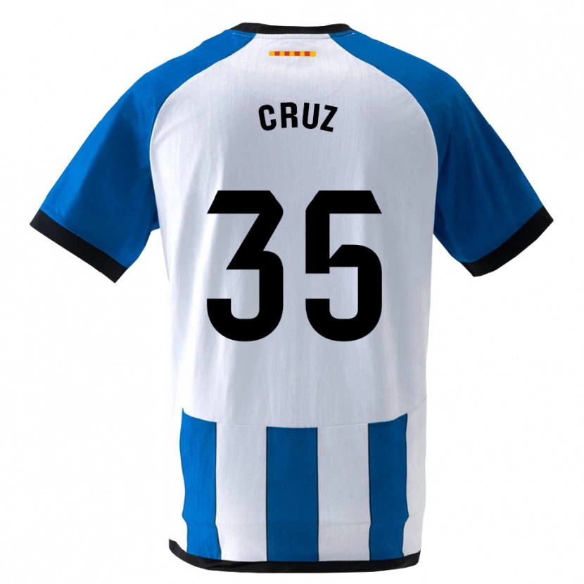 Danxen Kinder Denis Cruz #35 Königsblau Weiß Heimtrikot Trikot 2026/27 T-Shirt Österreich