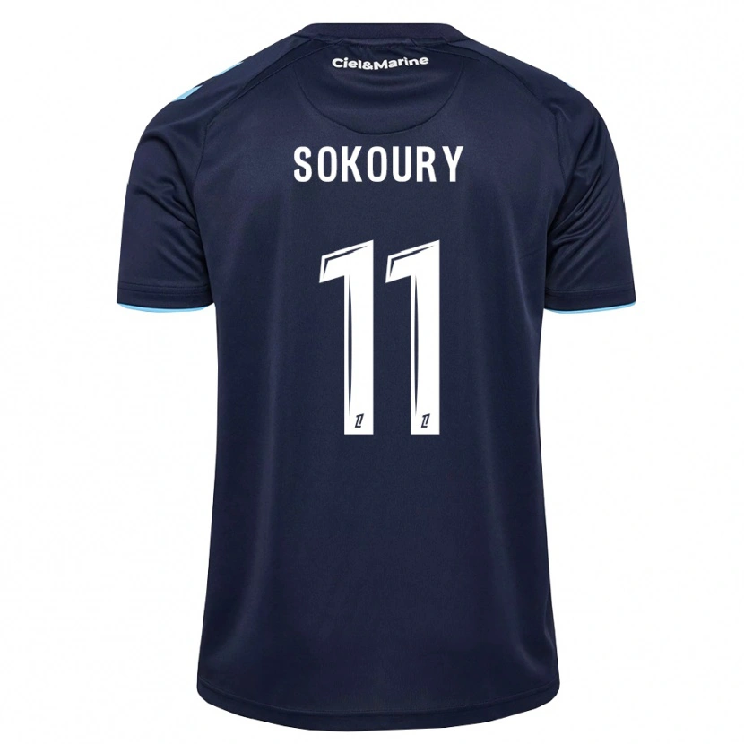 Danxen Kinder Junior Sokoury #11 Kornblumenblau Mitternachtsblau Heimtrikot Trikot 2026/27 T-Shirt Österreich
