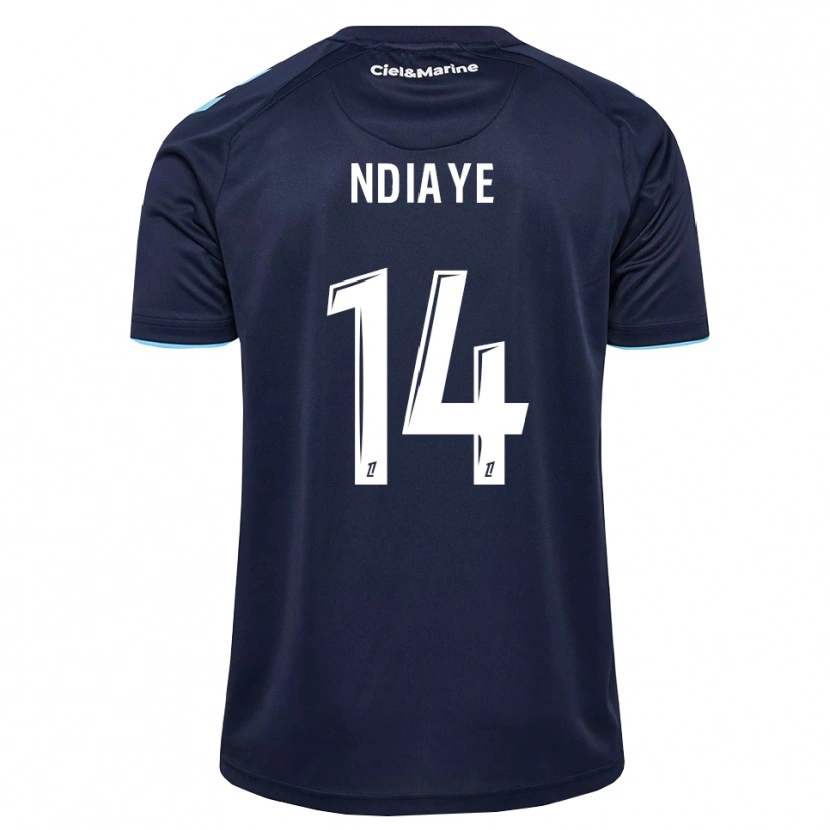 Danxen Kinder Rassoul Ndiaye #14 Kornblumenblau Mitternachtsblau Heimtrikot Trikot 2026/27 T-Shirt Österreich