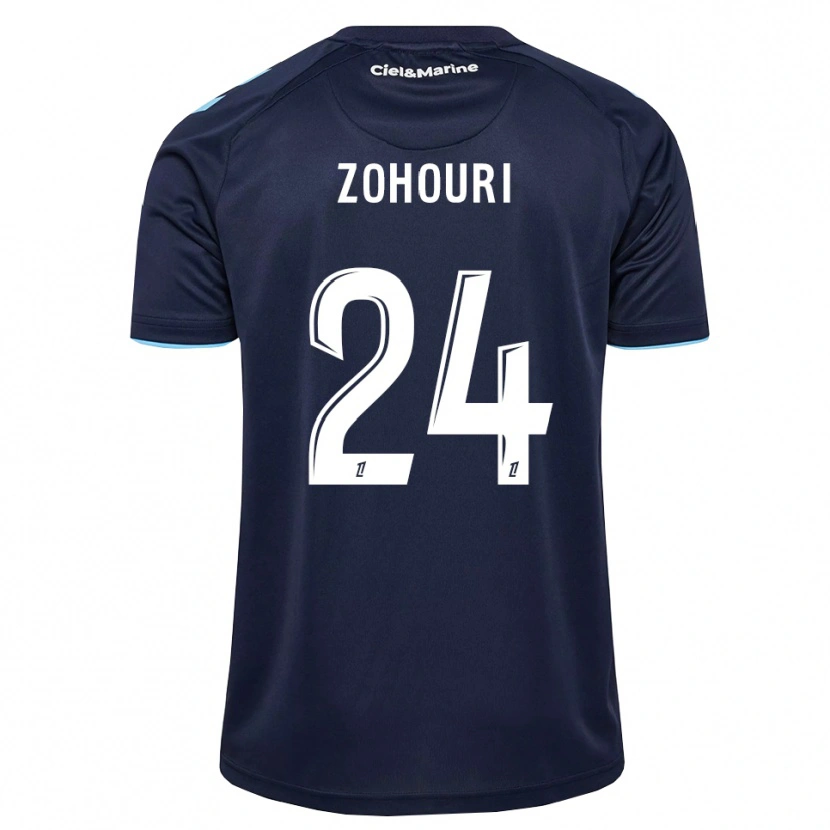 Danxen Kinder Guy-Noël Zohouri #24 Kornblumenblau Mitternachtsblau Heimtrikot Trikot 2026/27 T-Shirt Österreich