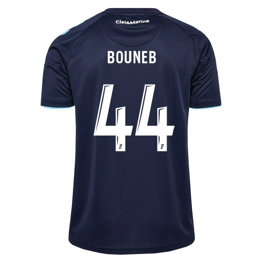 Danxen Kinder Ismaïl Bouneb #44 Kornblumenblau Mitternachtsblau Heimtrikot Trikot 2026/27 T-Shirt Österreich