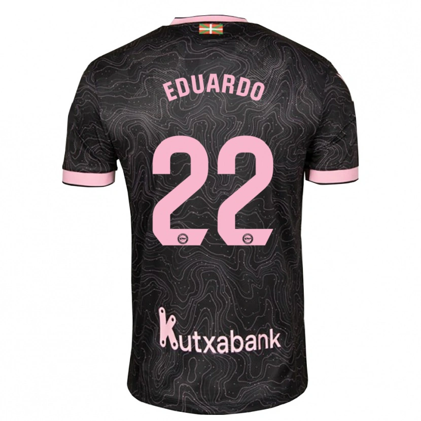 Danxen Kinder Eduardo Fontana #22 Schwarz Pink Auswärtstrikot Trikot 2026/27 T-Shirt Österreich