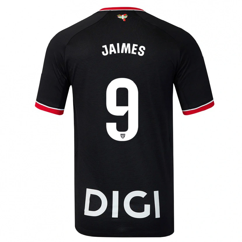 Danxen Kinder Andrés Jaimes #9 Schwarz Weiß Rot Auswärtstrikot Trikot 2026/27 T-Shirt Österreich