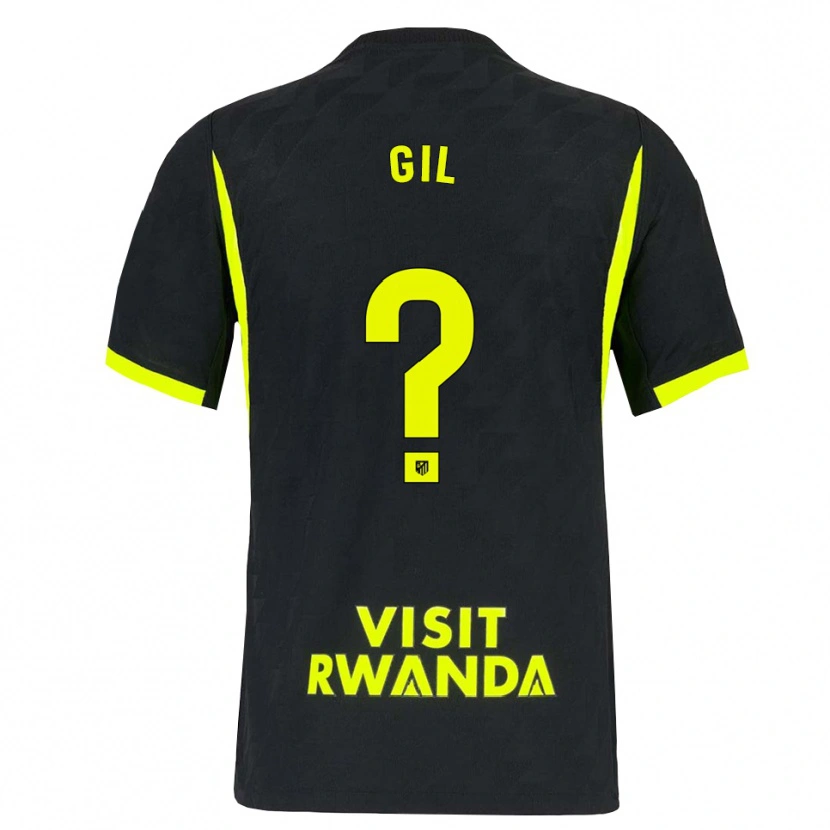 Danxen Kinder Luis Gil #0 Hellgrün Schwarz Auswärtstrikot Trikot 2026/27 T-Shirt Österreich