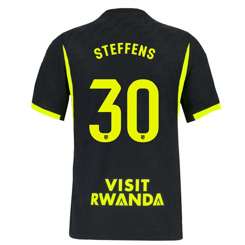 Danxen Kinder Serva #30 Hellgrün Schwarz Auswärtstrikot Trikot 2026/27 T-Shirt Österreich