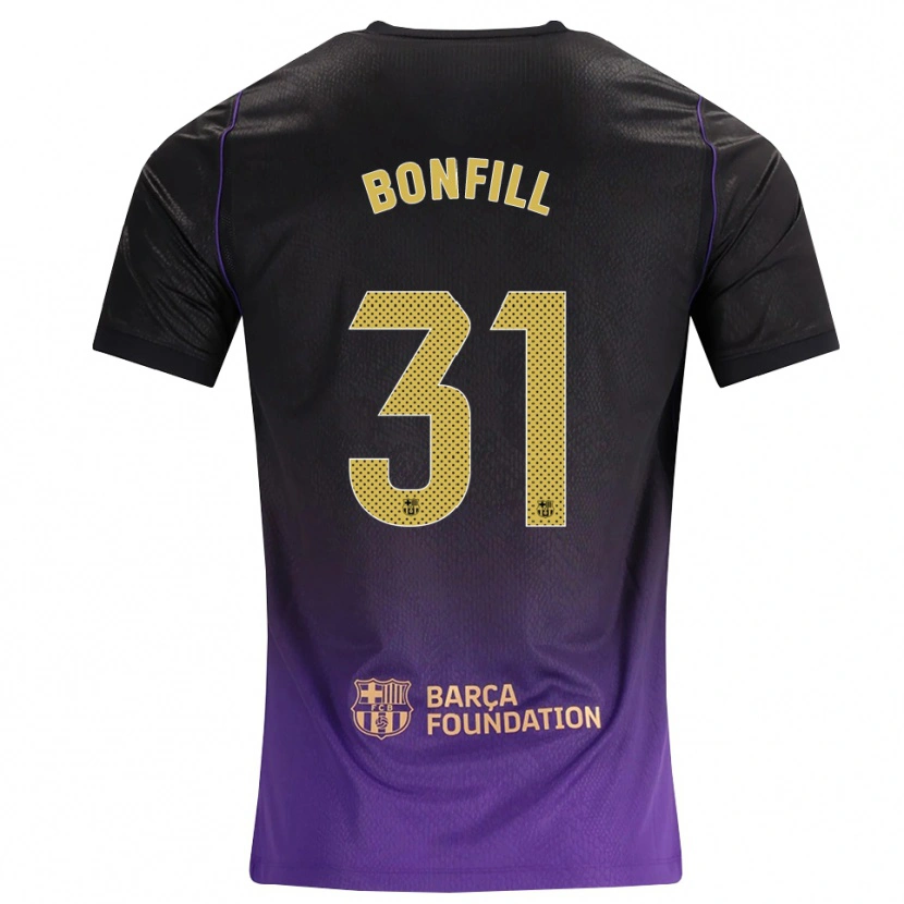 Danxen Kinder Max Bonfill #31 Lila Gelb Schwarz Auswärtstrikot Trikot 2026/27 T-Shirt Österreich