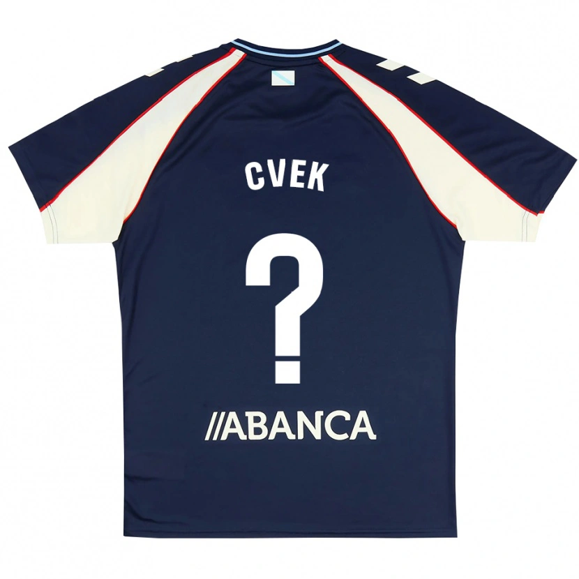 Danxen Kinder William Cvek #0 Königsblau Rot Weiß Auswärtstrikot Trikot 2026/27 T-Shirt Österreich