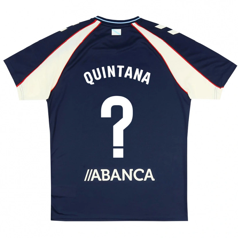 Danxen Kinder Mateo Quintana #0 Königsblau Rot Weiß Auswärtstrikot Trikot 2026/27 T-Shirt Österreich