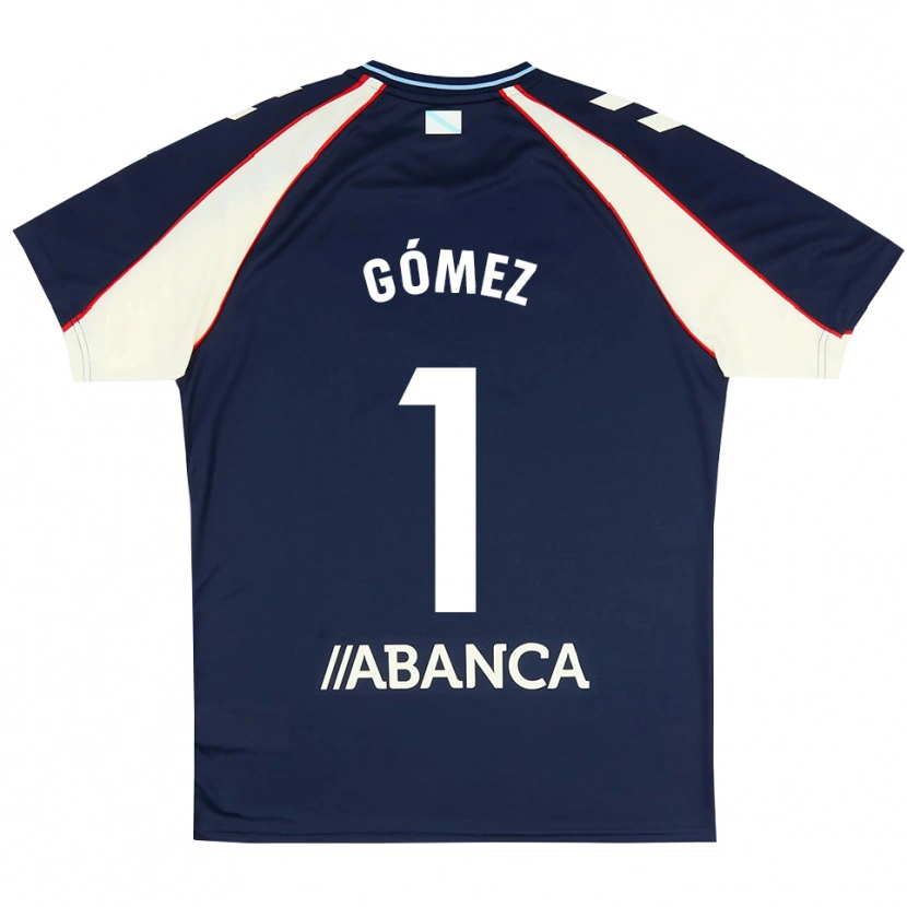 Danxen Kinder Nuria Gómez #1 Königsblau Rot Weiß Auswärtstrikot Trikot 2026/27 T-Shirt Österreich