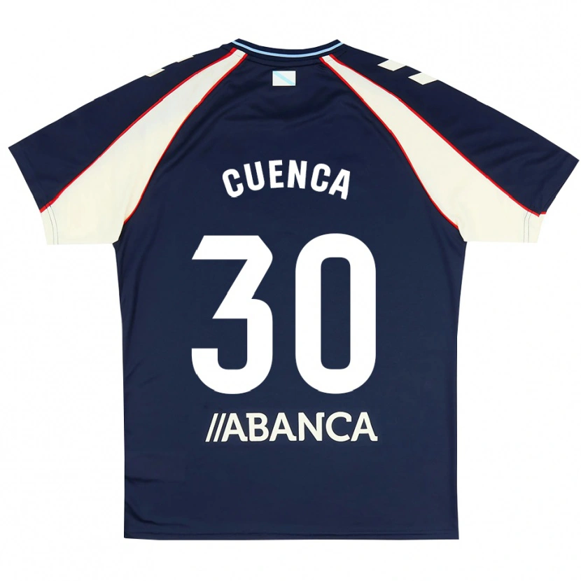 Danxen Kinder Hugo Cuenca #30 Königsblau Rot Weiß Auswärtstrikot Trikot 2026/27 T-Shirt Österreich