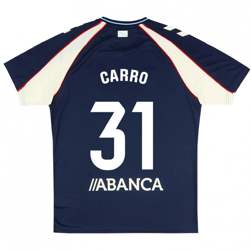 Danxen Kinder Cristian Carro #31 Königsblau Rot Weiß Auswärtstrikot Trikot 2026/27 T-Shirt Österreich