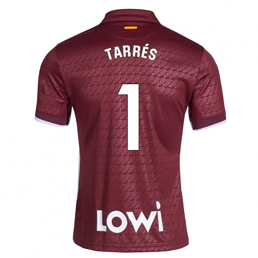 Danxen Kinder Lluis Tarrés #1 Dunkelrot Weiß Auswärtstrikot Trikot 2026/27 T-Shirt Österreich