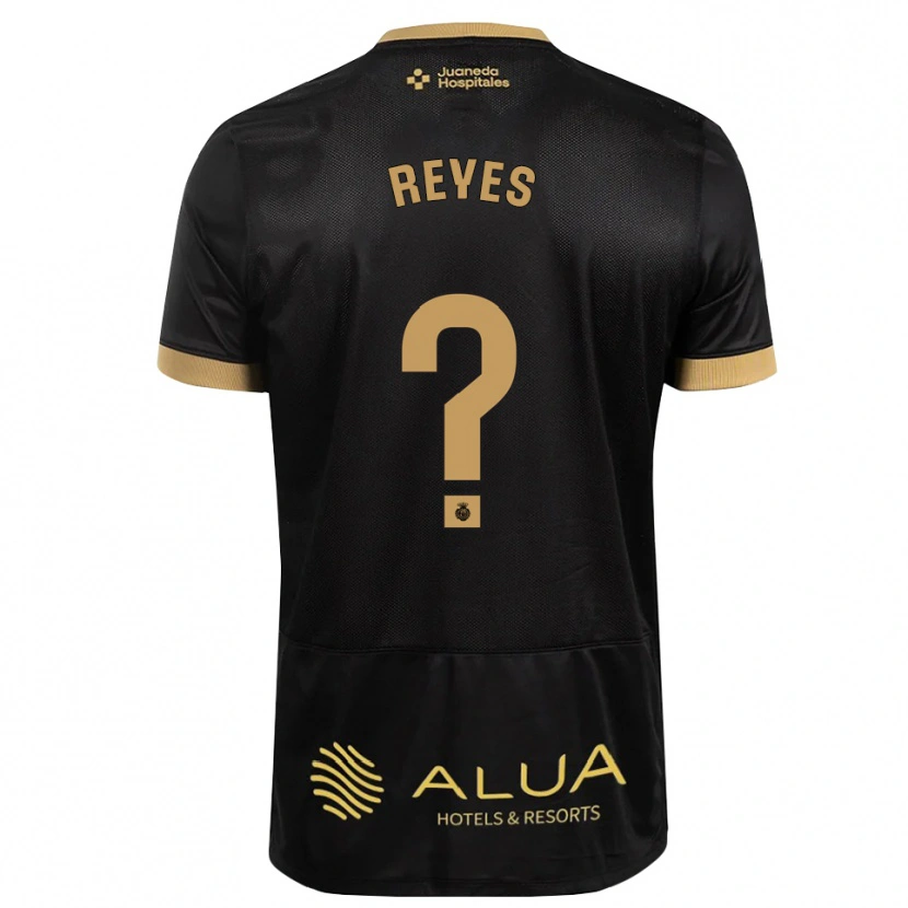 Danxen Kinder Borja Reyes #0 Schwarz Sandbraun Burly Wood Auswärtstrikot Trikot 2026/27 T-Shirt Österreich