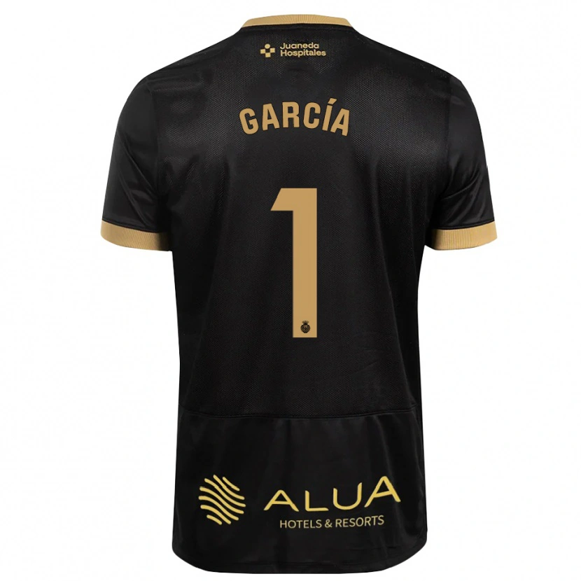 Danxen Kinder Pere García #1 Schwarz Sandbraun Burly Wood Auswärtstrikot Trikot 2026/27 T-Shirt Österreich