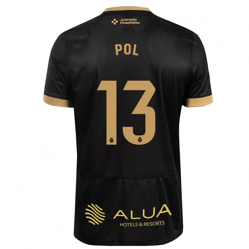 Danxen Kinder Joan Pol #13 Schwarz Sandbraun Burly Wood Auswärtstrikot Trikot 2026/27 T-Shirt Österreich